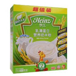 亨氏乳清蛋白营养奶米粉